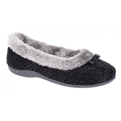 fluffy ballerina slippers